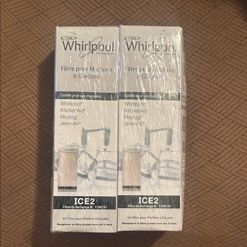 2 - Whirlpool Ice Maker Water Filters ICE2 F2WC911
